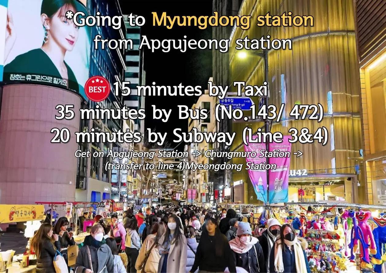 아파트 Choi Stay In Sinsa Apgujeong Kang-Nam K-Star Rode 서울특별시 대한민국