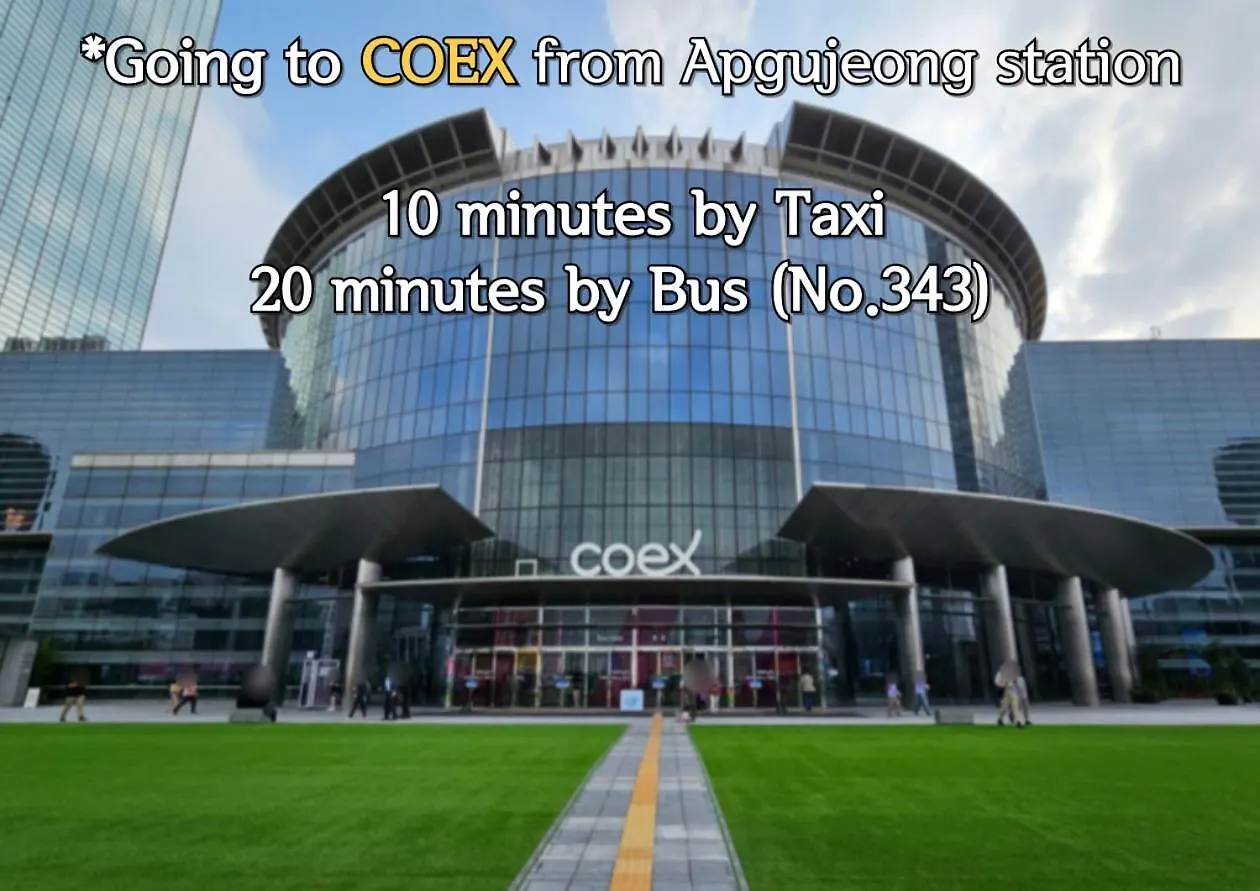 Choi Stay In Sinsa Apgujeong Kang-Nam K-Star Rode Soul Jižní Korea
